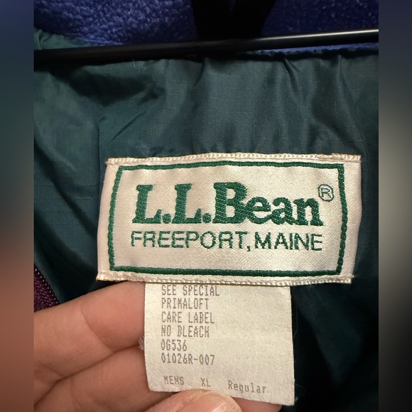 Vintage LLBean Men’s pullover packable parka - Picture 6 of 6